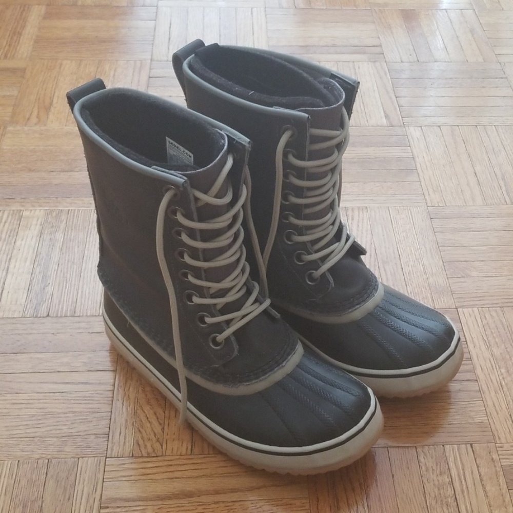 Sorel ladies blue winter boots